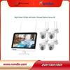 4CH 2MP Wireless CCTV Camera Kit: Affordable Plastic Surveillance Solution