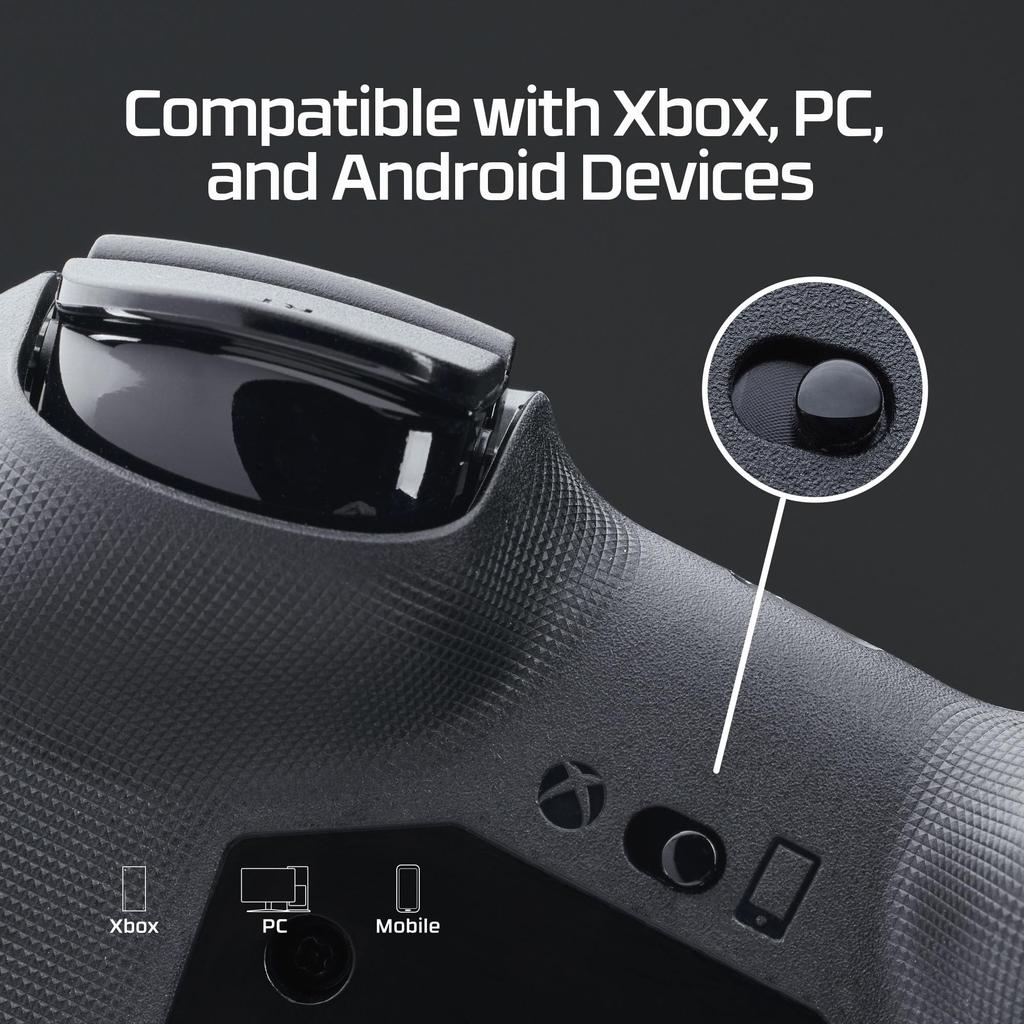 HyperX Clutch Tanto Mini Wired Gamepad Controller, Officially Certified for Xbox, PC, and Android, Black