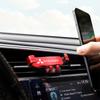Zinklegierung Auto Styling Handyhalter Lüftungsschlitz Halterung Clip Für Mitsubishi Lancer ASX Pajero Ex Galant Attrage Xpander Mirage Pajero BL4