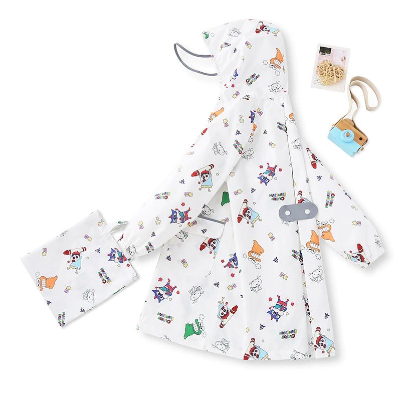 High-Quality 2026 New Cartoon Children's Raincoat, Quick-Drying, Breathable, Waterproof, Suitable for Kindergarten Boys and Girls, with Backpack Space