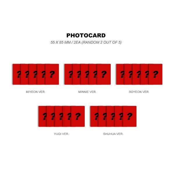 Pre-order (G)I-DLE 2nd Full Album 2 POCA Album Ver.