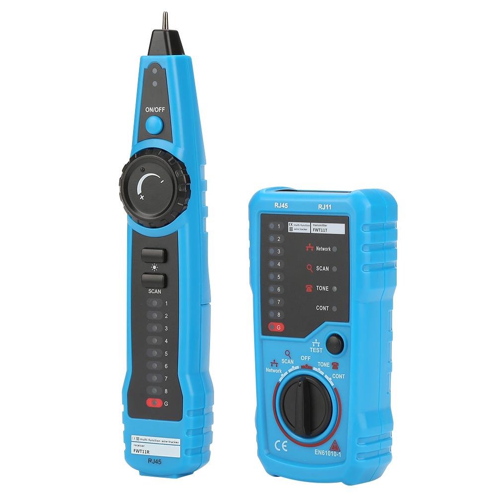 BSIDE FWT11 Handheld RJ11 RJ45 Telephone Wire Tracker Ethernet LAN Network Cable Detector
