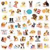 50 Realistic Dog Stickers Cute Puppy Wangwang Team Dog Head Emoticon Package Stickers Dog Stickers Stickers Stickers Stickers Stickers
