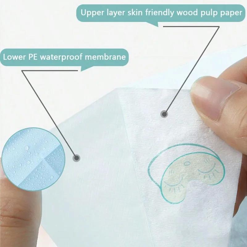 10Pcs Bathroom Decoration Summer Disposable Toilet Seat Covers With Waterproofing Portable Travel Packaging