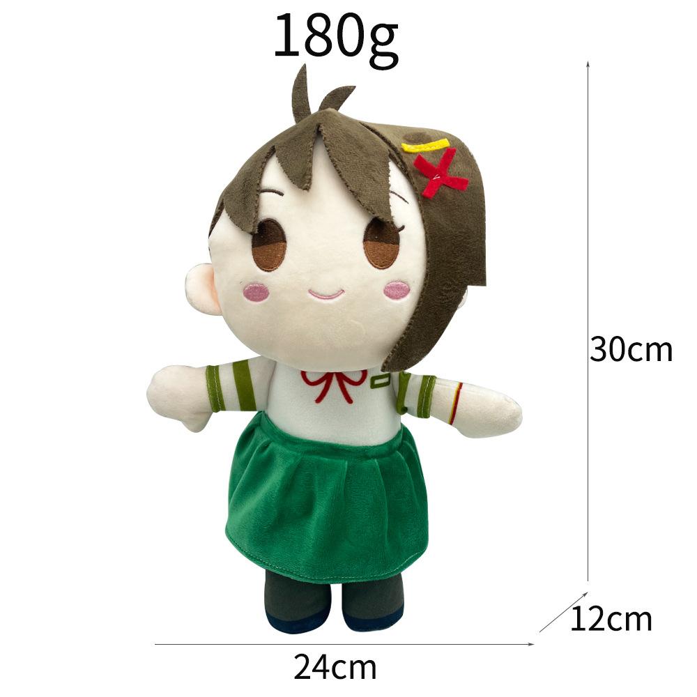 

Плюшевая игрушка новая Suzume No Tojimari Lingya Tour, милая кукла-кошка, плюшевая кукла 30cm