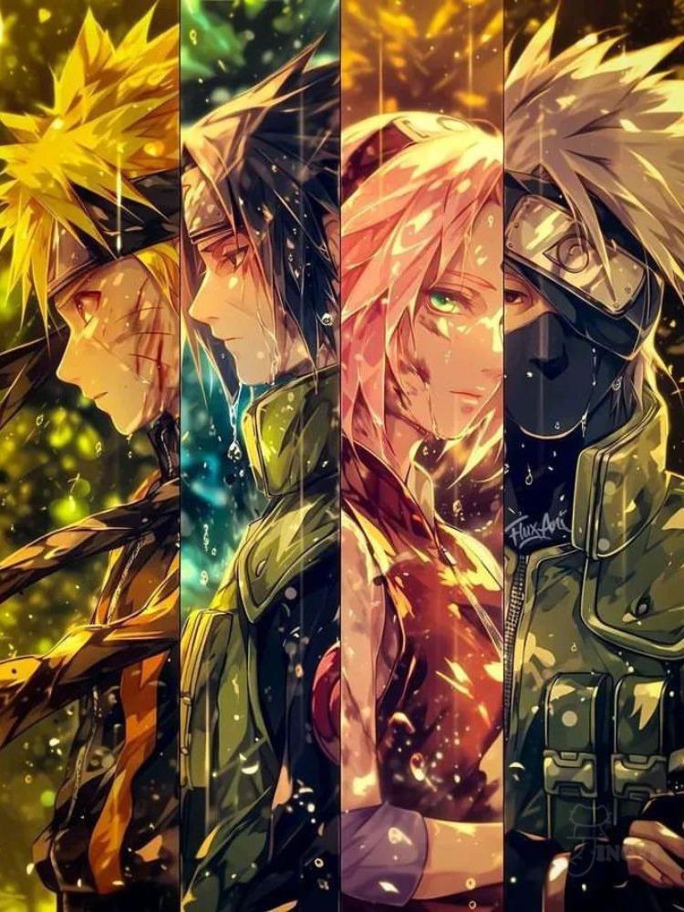 2025 New Naruto 5D DIY Diamond Painting Naruto Sasuke Uchiha Sakura Kit Embroidery Cross Stitch Handmade Crafts Home Decor Gift