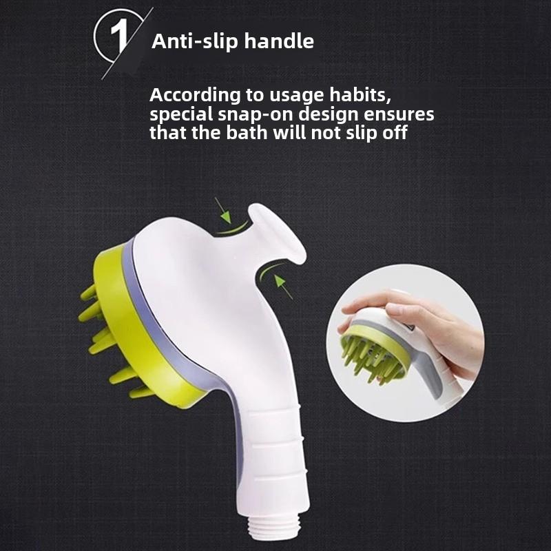 Hippie Dog Bath Massage Shower Head Pet Dog Special Massage Shower Cat Bath Cleaning Dog Supplies