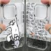 Cute S-Simons-Cat New Phone Case For Xiaomi Redmi Note 15 14 13 14c 13c 12 11 12s 12c 10c 10 9 Pro Plus 4G 5G Transparent Cover
