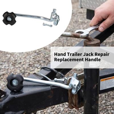 Heavy Duties Steel Replacement Handle For Hand Crank Trailer Jacks With Ergonomic Grip And Rusts Resistant Finishing M4YD