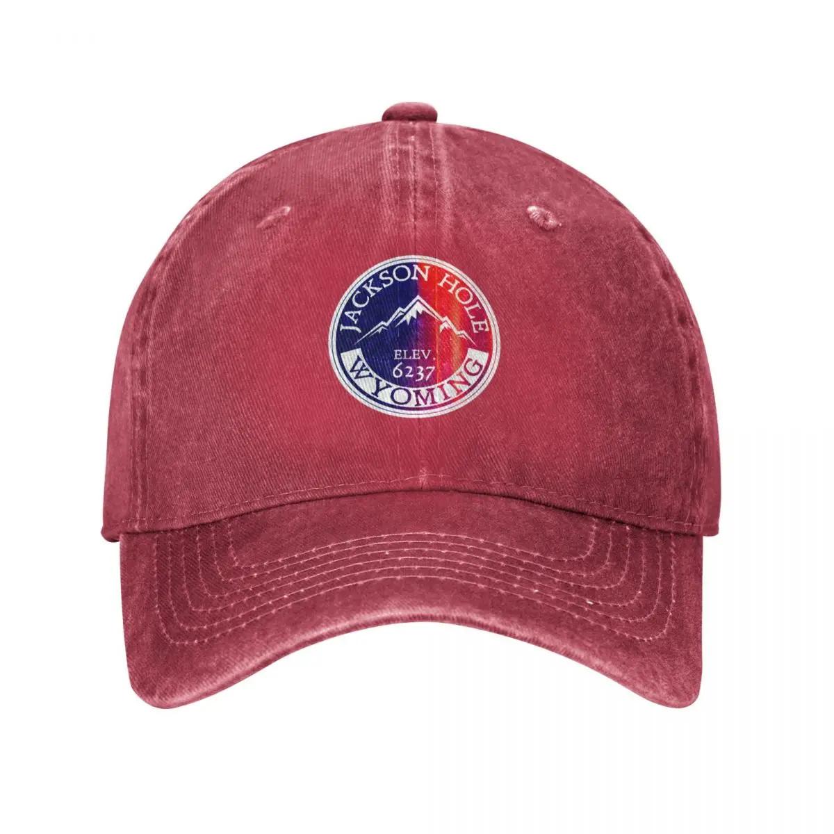 Jackson Hole Wyoming Skiing Mountain Ski WY Baseball Cap Sunscreen Winter hat Hat Unisex Luxury Brand Unisex cap For Women Unisexs