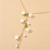 Fashionable And Beautiful Necklace, Long Tassel, Bell, Orchid Necklace