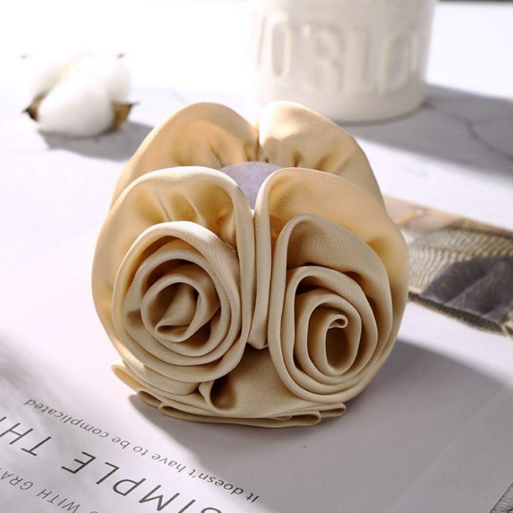 Jaw Clips Headwear Resin Women Headwear Hair Claws Roses Flowers Hair Clips