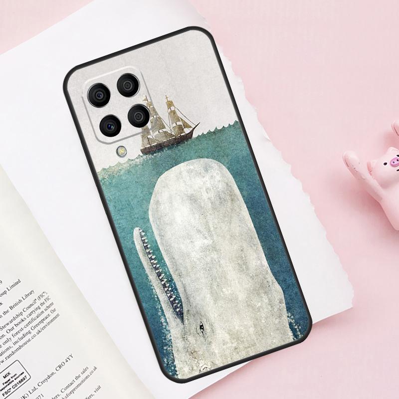 Sea Whale Narwhals Case For Samsung Galaxy M52 M32 M12 M13 M53 M51 M31 M11 M14 M34 M54 M16 M36 M56 M15 M35 M55