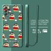 Case for Samsung Galaxy A51 A34 A13 A14 A24 A11 A12 A22 A52 A35 A15 A16 A36 A26 Phone Cover Crayon Cartoon Shin-chan
