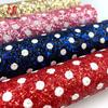 20*30cm Bögen Polka Dot Grober Glitzer Pailletten Vinyl PU Kunstleder Stoff Glanz DIY Bastel Brooch Schleife Handgemachter Ohrring Dekor
