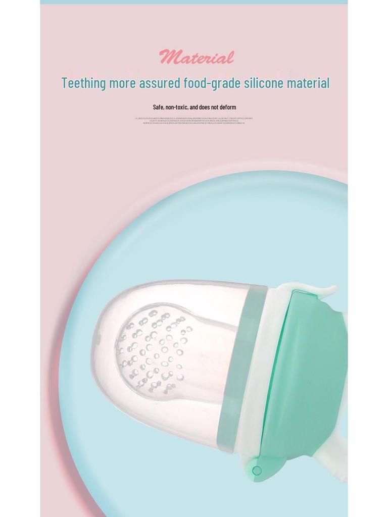 Silicone Teething Stick: Baby Fruit & Veggie Feeder