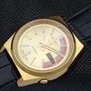 RENOVOVANÉ VINTAGE SEIKO 5 AUTO 6309A JAPONSKO PÁNSKÉ D/D ZLATÉ HODINKY a309520-5