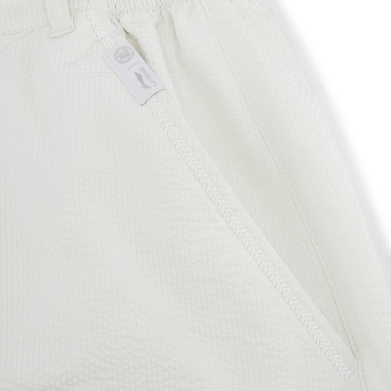 Li Ning X Jackie Chan Collaboration Kung Fu Series Urban Functional Cargo Shorts Unisex shorts Chalk-Grey AKSW173-4