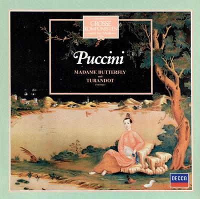 LP Schallplatte PUCCINI Madame Butterfly Turandot Auszug 4128411 Decca 1985 Niederlande Klassik Gebraucht