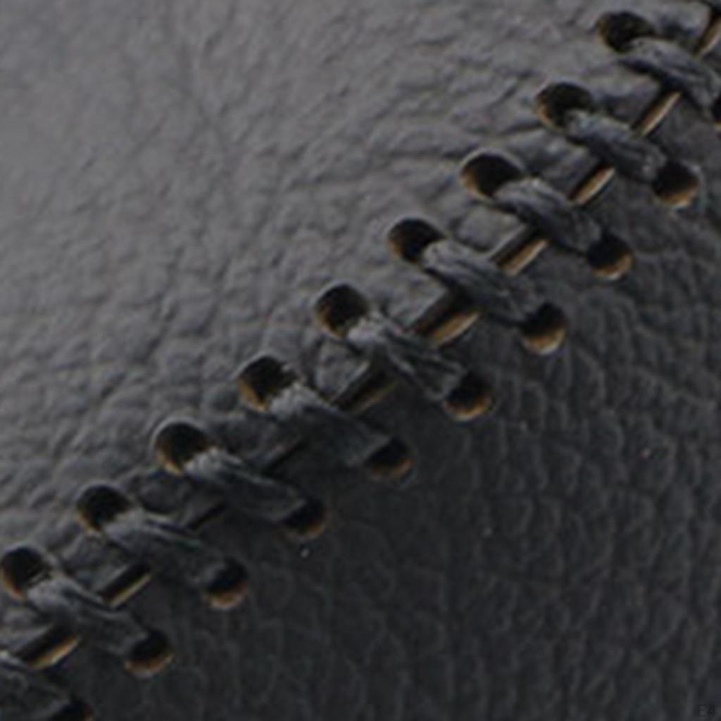 Auto Gear Shift Knob Cover Dustproof PU Leather Protective Handbrake Grip Protector for