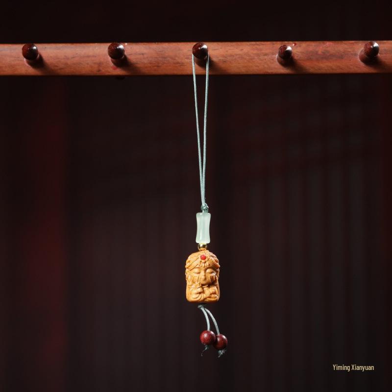 И Мин Сандаловое Дерево Мультяшный Брелок-Подвеска Пара