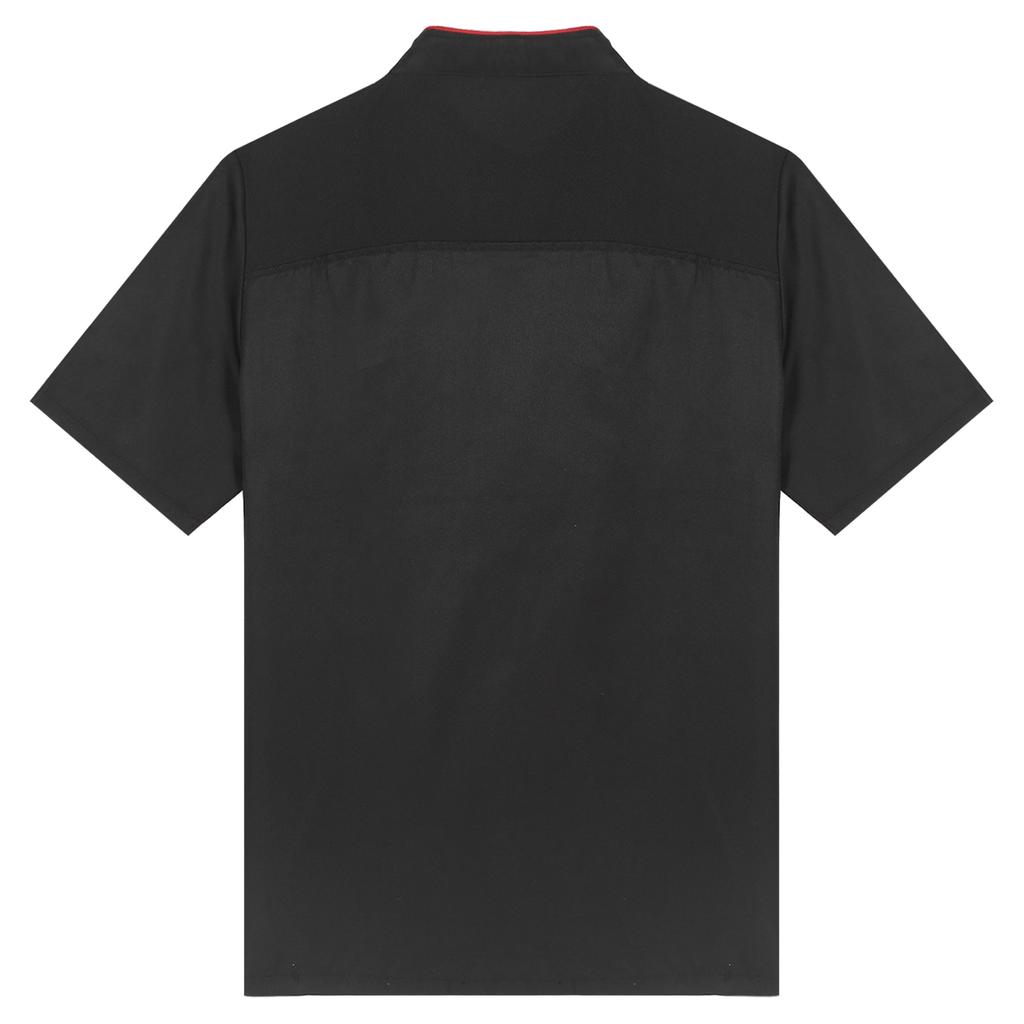 Veste de chef pour homme et femme, uniforme de cuisine pour hôtel, restaurant, haut et chemise