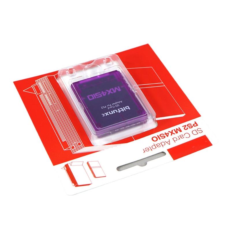 Durable SD/TF Card Reader MX4SIO SIO2SD SD Card/TF Card Adapter for  Console Portable Mini Adapter фиолетовый