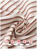 2026 New Striped Seven-Sleeve Shirt for Middle-Aged Women - Spring/Summer Fashion for Moms