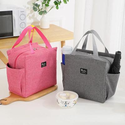 Multifunction Oxford Large Capacity Cooler Bag Waterproof Portable Zipper Thermal Lunch Bags for Outdoor Picnic Food Storage