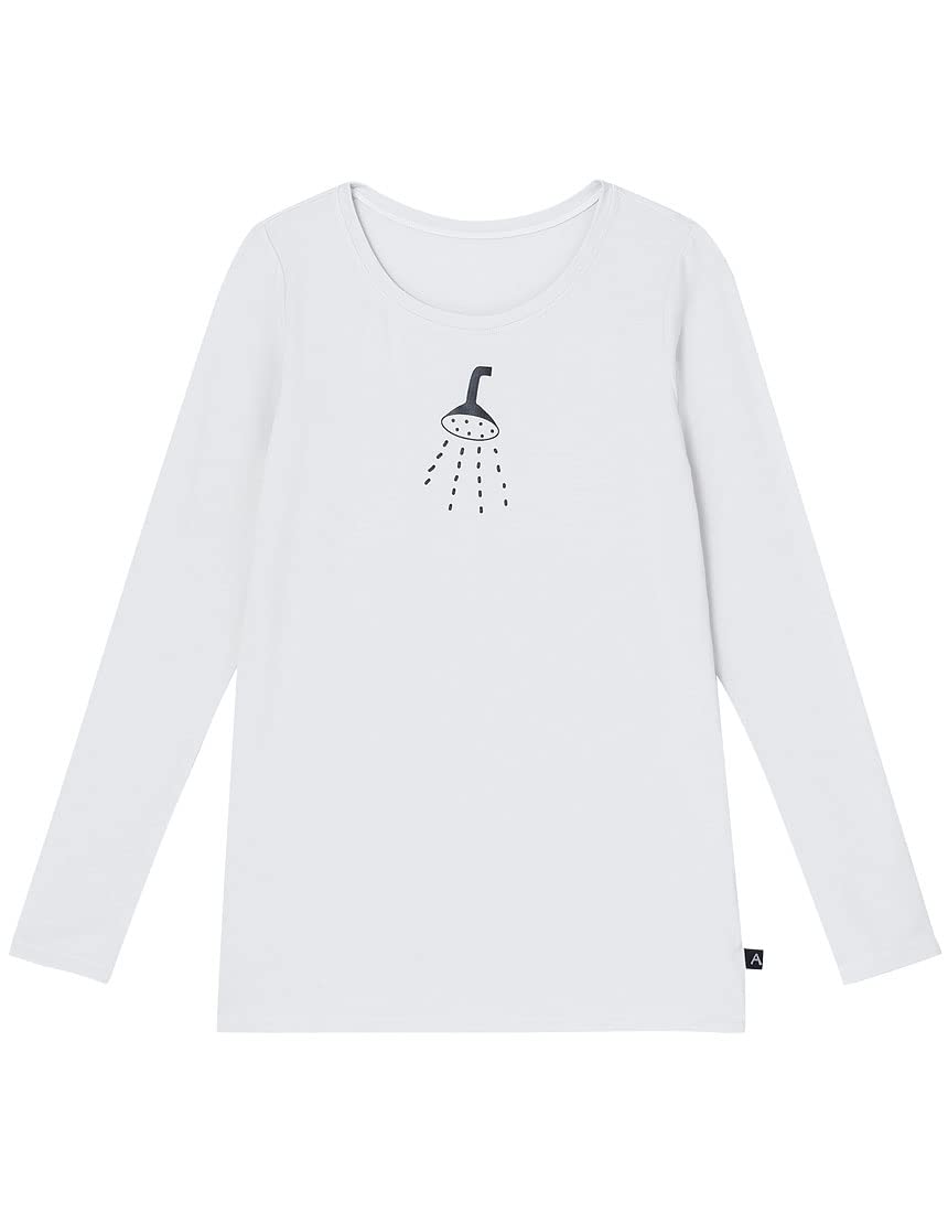 

Wacoal Relax Sleep Atsuko Matano Пижама-пуловер из вискозного хлопка джерси с длинным рукавом и женская (HTX545)