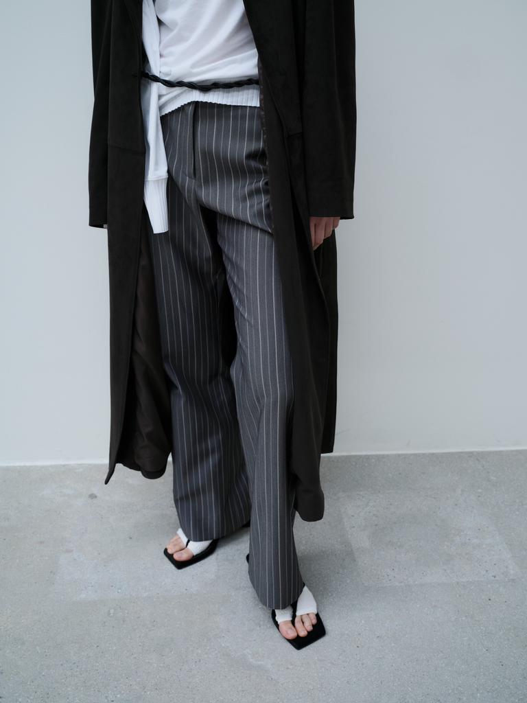 Jabhwalum Silent Flare Pants, (Stripe)