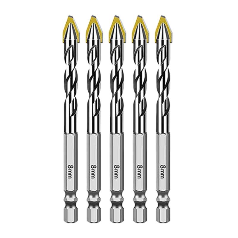 Eccentric Drill Bits In Multiple Sizes For Precise Hole Positioning On Various Materials Stone Wood Plastic DIY Projects
