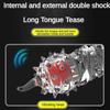 Male Extend Sleeve Penis Extender Vibrate Reusable Condoms Enhancer Sex Toys For Men Delay Ejaculation Cock Nozzle