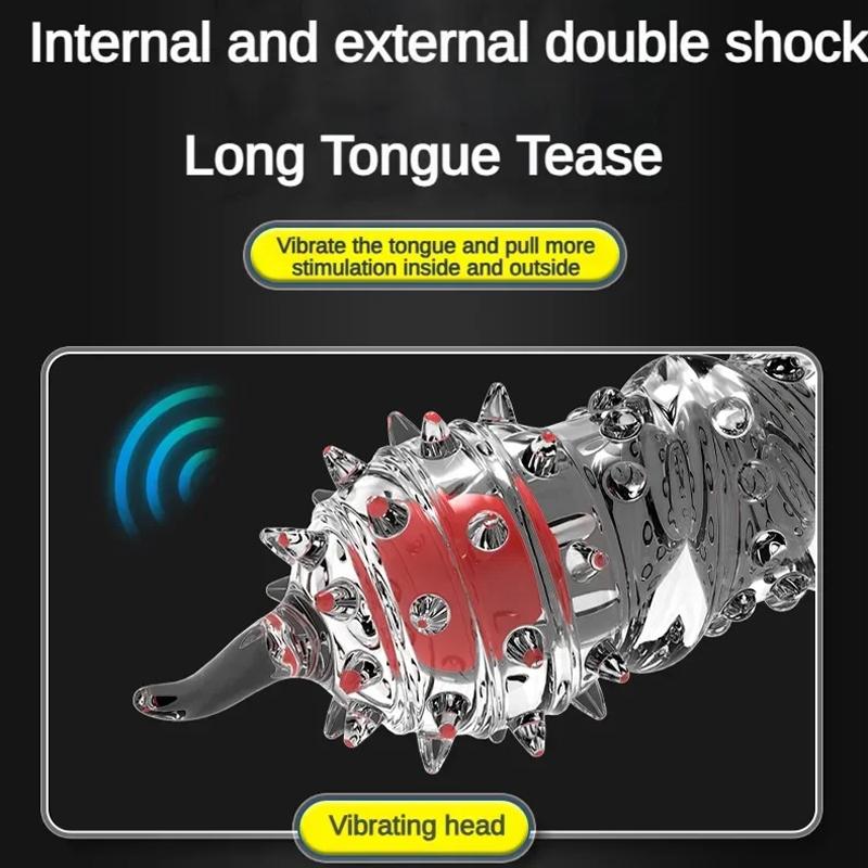 Male Extend Sleeve Penis Extender Vibrate Reusable Condoms Enhancer Sex Toys For Men Delay Ejaculation Cock Nozzle
