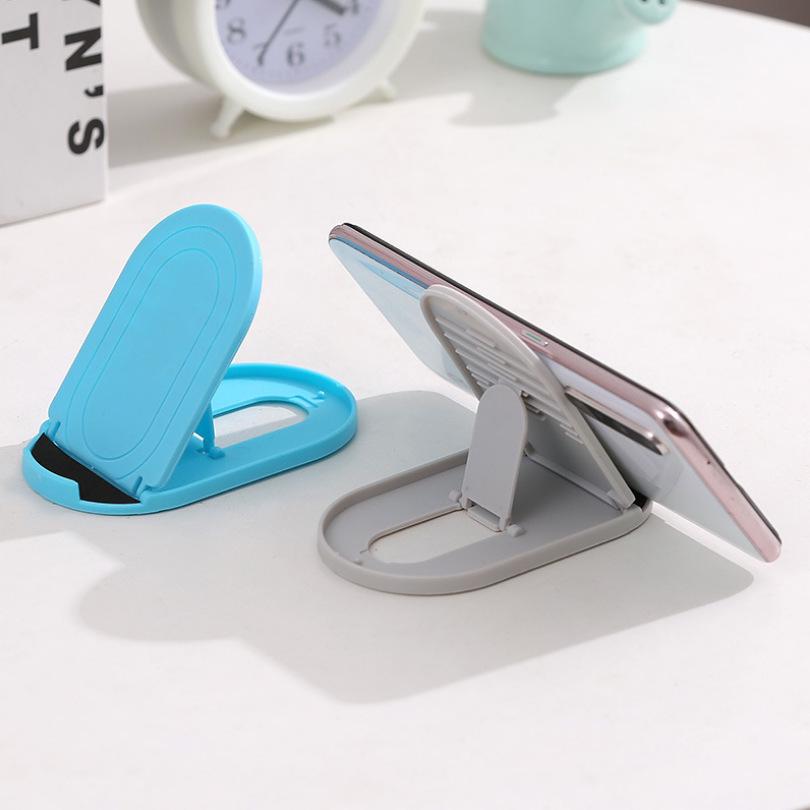 Adjustable Portable Tablet & Phone Stand with Oval Design and Logo Customization