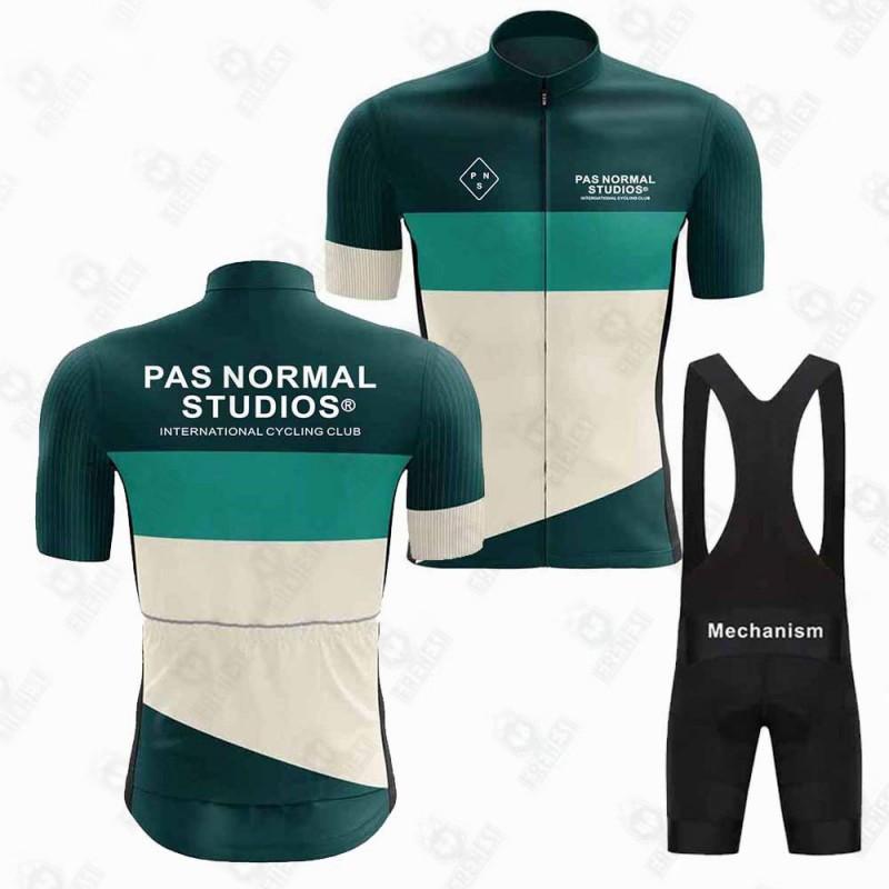 Outdoor Cycling Set Road Mountain Biking Riding Suit PNS Short-sleeved Straps