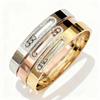 Kleurvaste RVS Schuifarmband met Strass voor Dames en Meisjes
