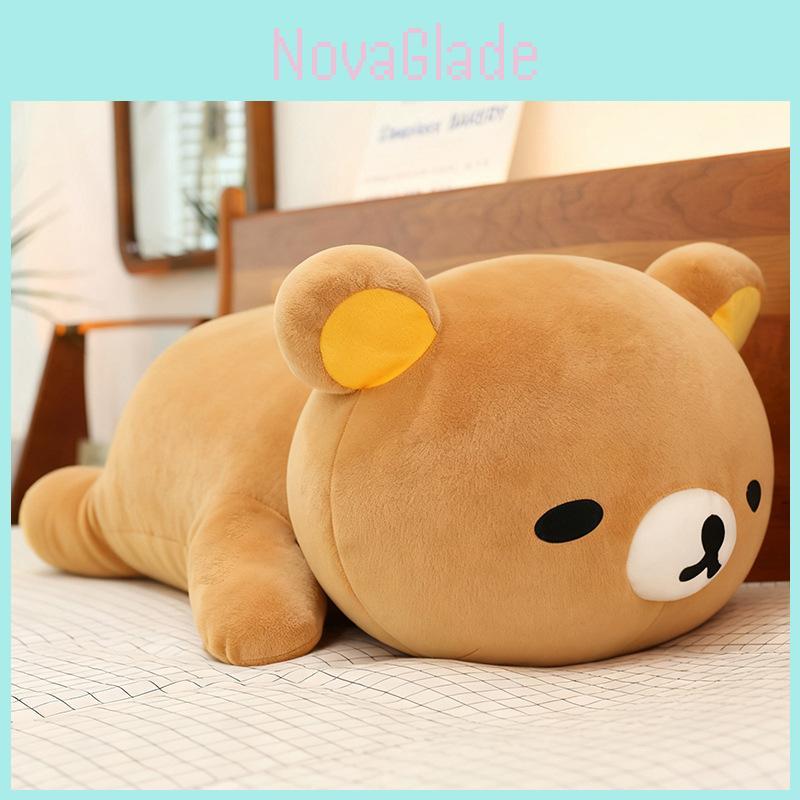 Relax Bear Plush Toy Sleeping Pillow For Kids And Girls Soft Cartoon Character Gift