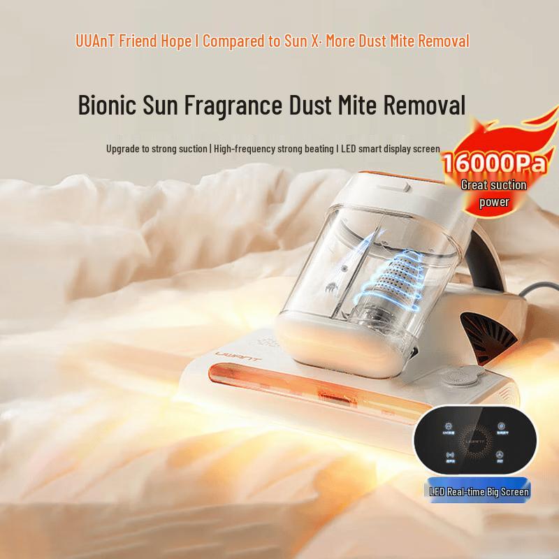 UWANT M300SE Dual-Cup UV Ultrasonic Mite Remover CN plug (adapter included)