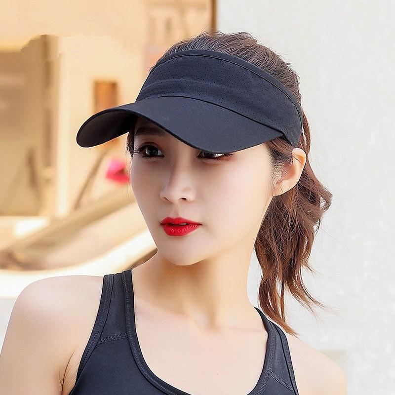 Sun Visor Hat Women Caps Sports Quick Dry Sun Hats Visor Sport Empty Top Suncreen Visors Summer Hats For Women Men Beach Sun Hat