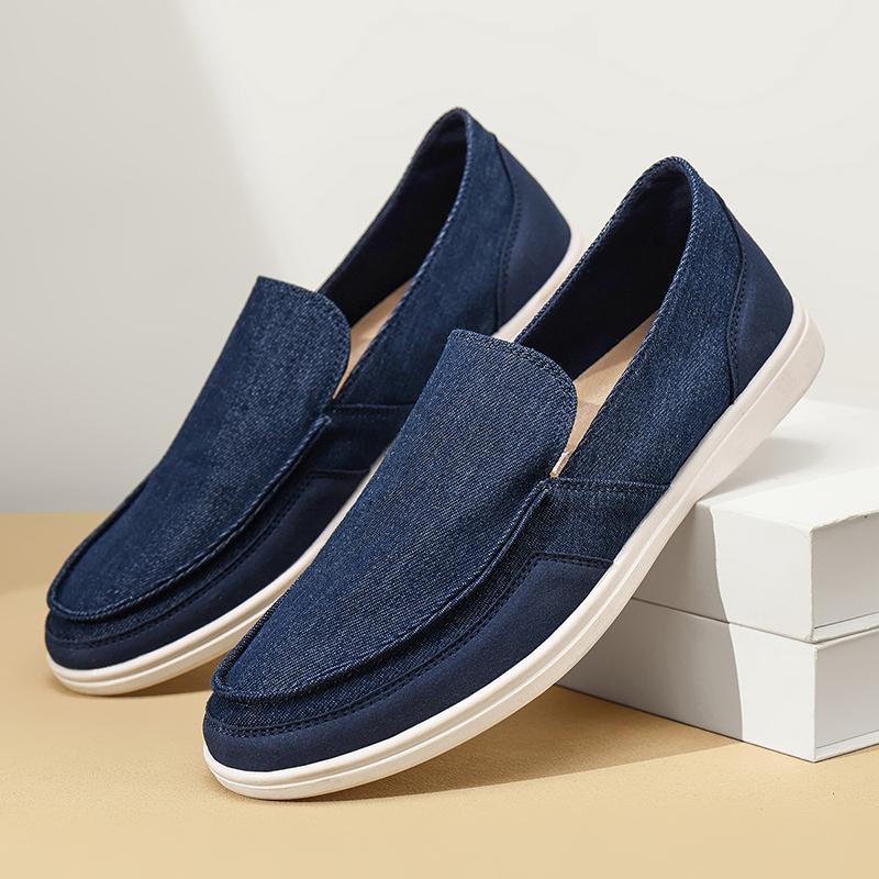 Men Large Size British Style Loafers Slip On Driving Moccasin Casual Walking Travel Shoes Sizes 40-47