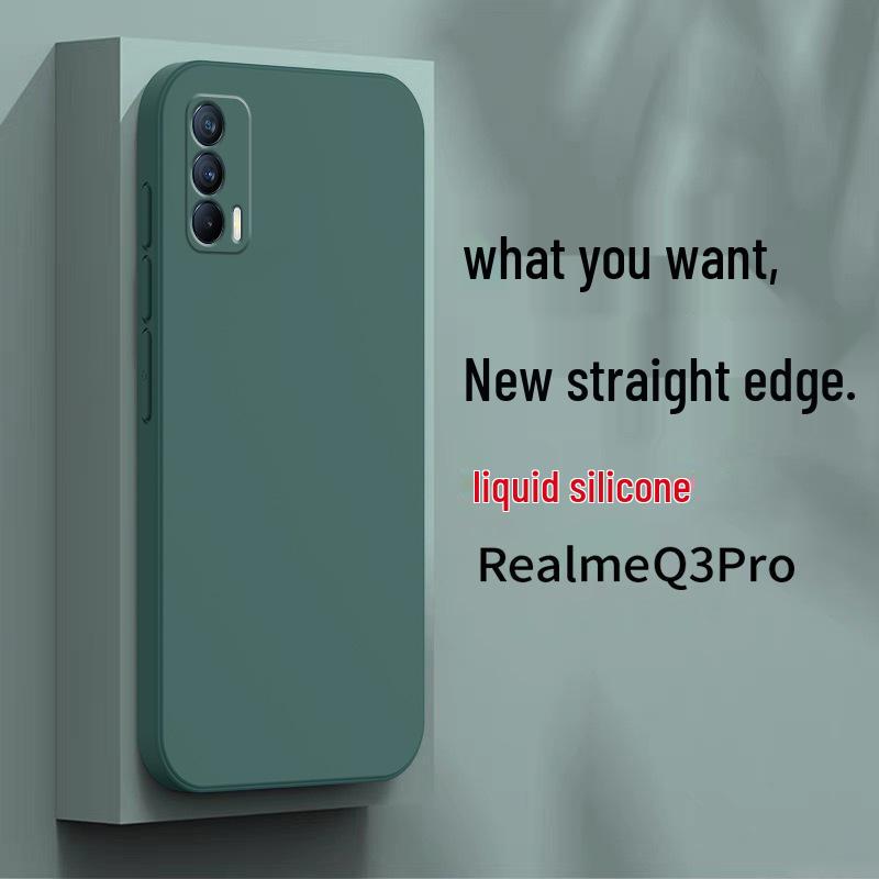 Realme Q3 Pro Silicone Protective Drop-proof Soft Case Cover RMX2205