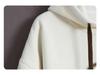 Gradient Color Block Hooded Sweatshirt for Boys, Junior High & High School Students - Plus Velvet, Thickened, Autumn/Winter Outerwear for Teens