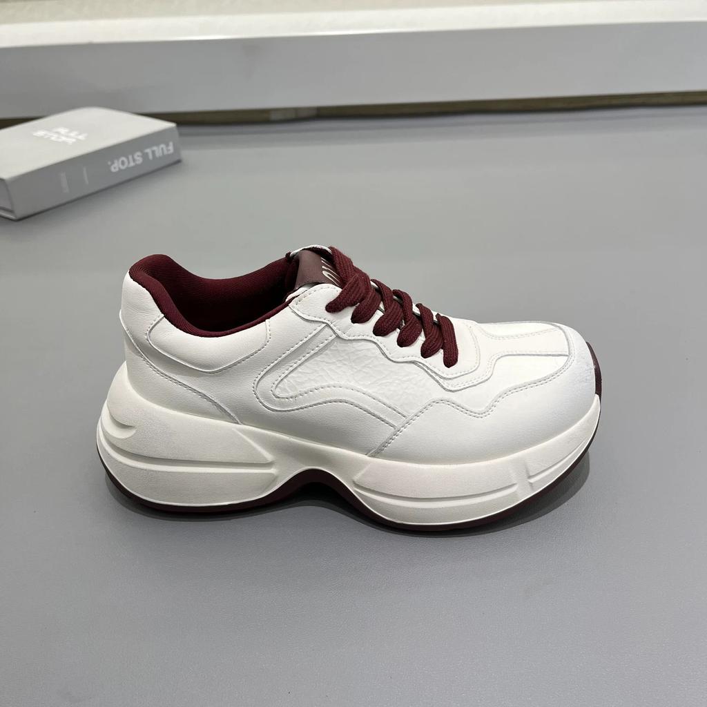 100 skirts with women's casual shoes children 2025 thick-soled heightening white shoes new shoes soft-soled women's shoes board shoes