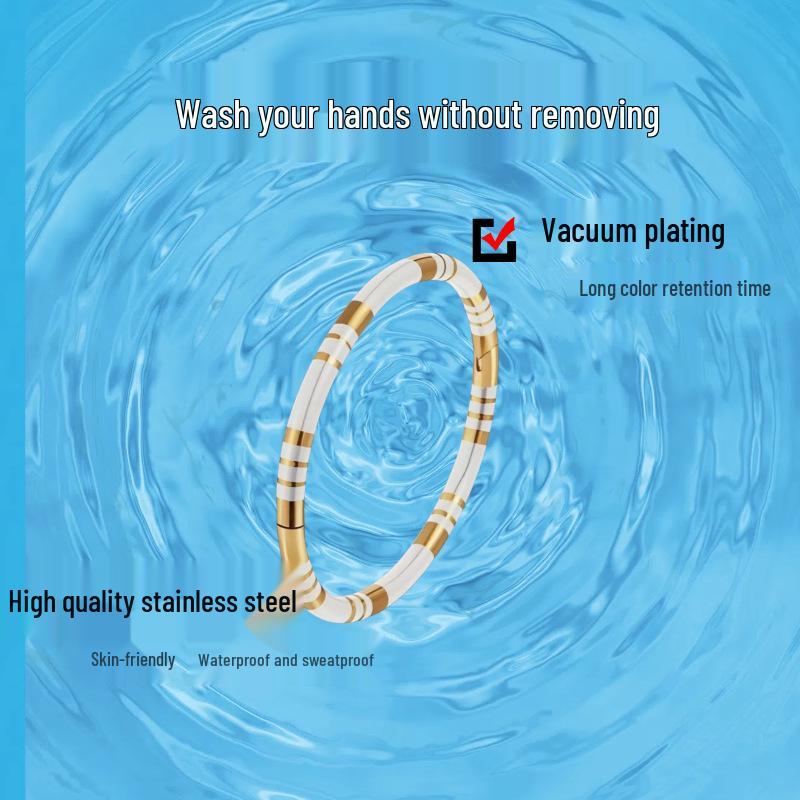 Titanium Steel High-End Luxury Bracelet – Non-Fading European & American Style Wristband