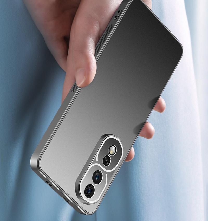 For Honor 200 100 90 80 70 60 50 Pro Plus SE GT Metal lens all inclusive Protector Back Plating PC Matte Frosted Anti fingerprint Cover Case Shell
