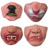 Latex Half Face Costume Mask Set for Group Photos, Cosplay Use, Stage Scenes and Theme Gathering Party Supplies