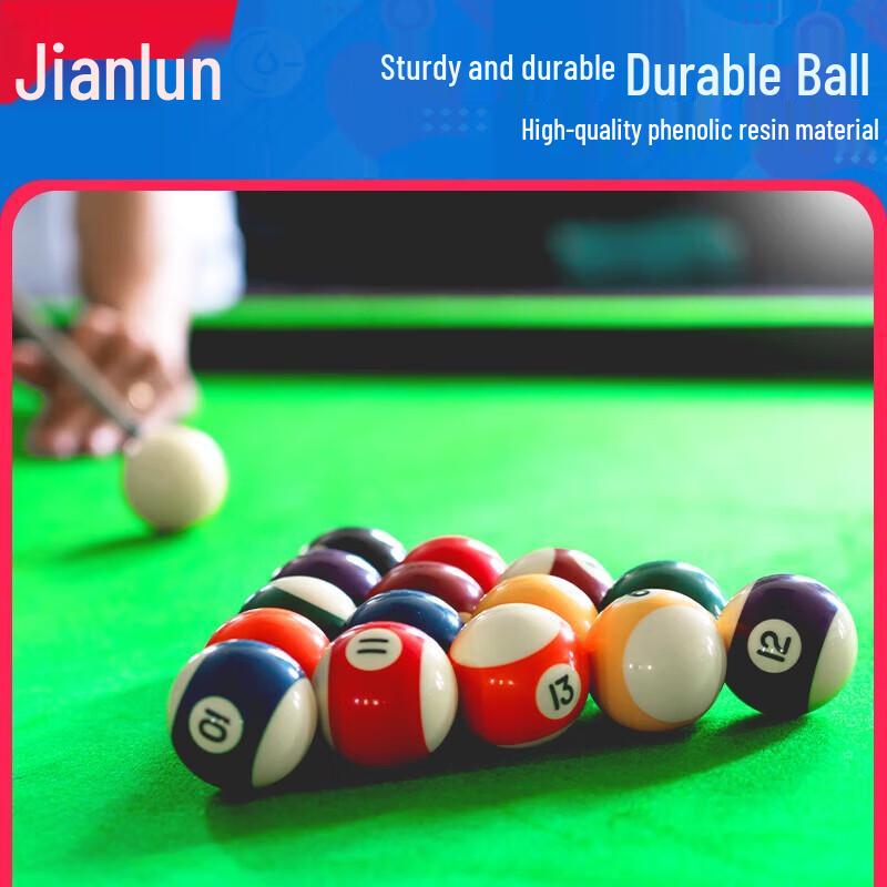 

JEEANLEAN American Style Resin Billiard Pool Ball Set