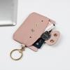Trendy Cartoon Card Holder & Coin Purse with Keychain