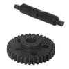 35T Pinion Motor Gear Steel Aluminum Alloy Replaceable Black RC Car Motor Pinion Gear for ARRMA 1 7 1 8